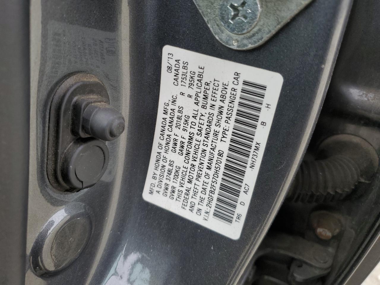 2013 Honda Civic - Image 12
