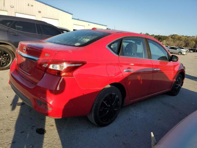  NISSAN SENTRA 2017 Красный