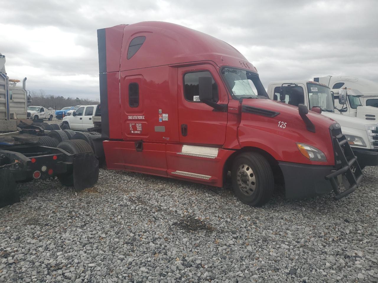 2020 Freightliner Cascadia 126 Semi Truck zu verkaufen in Memphis, TN - Rollover