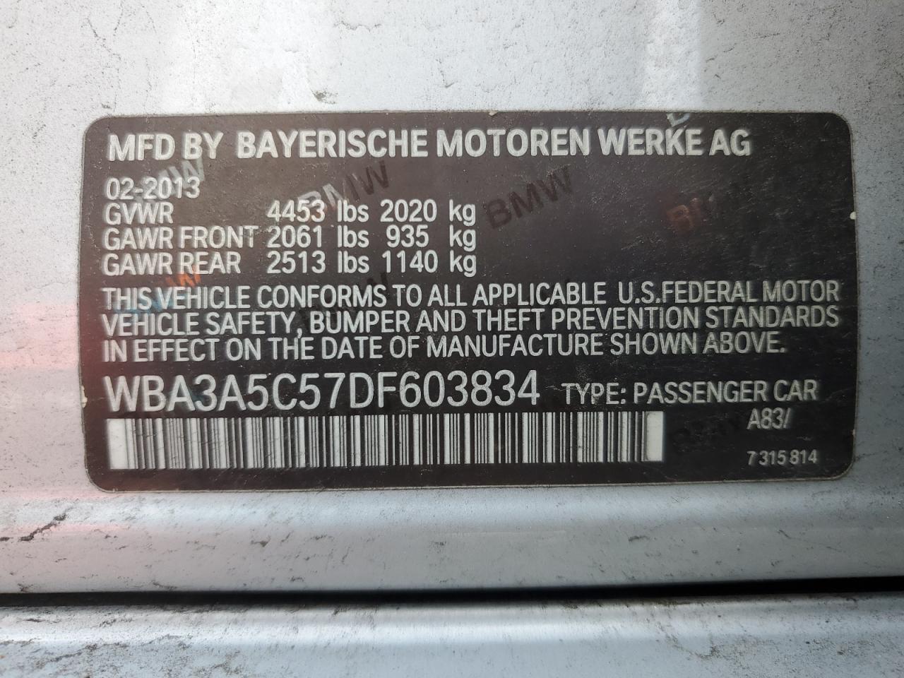 2013 BMW 3er - Image 12