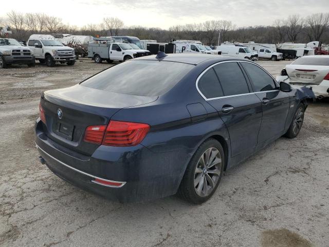 Sedans BMW 5 SERIES 2014 Granatowy