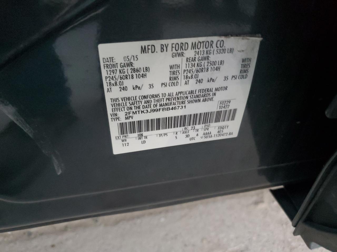 2015 Ford Edge - Image 13