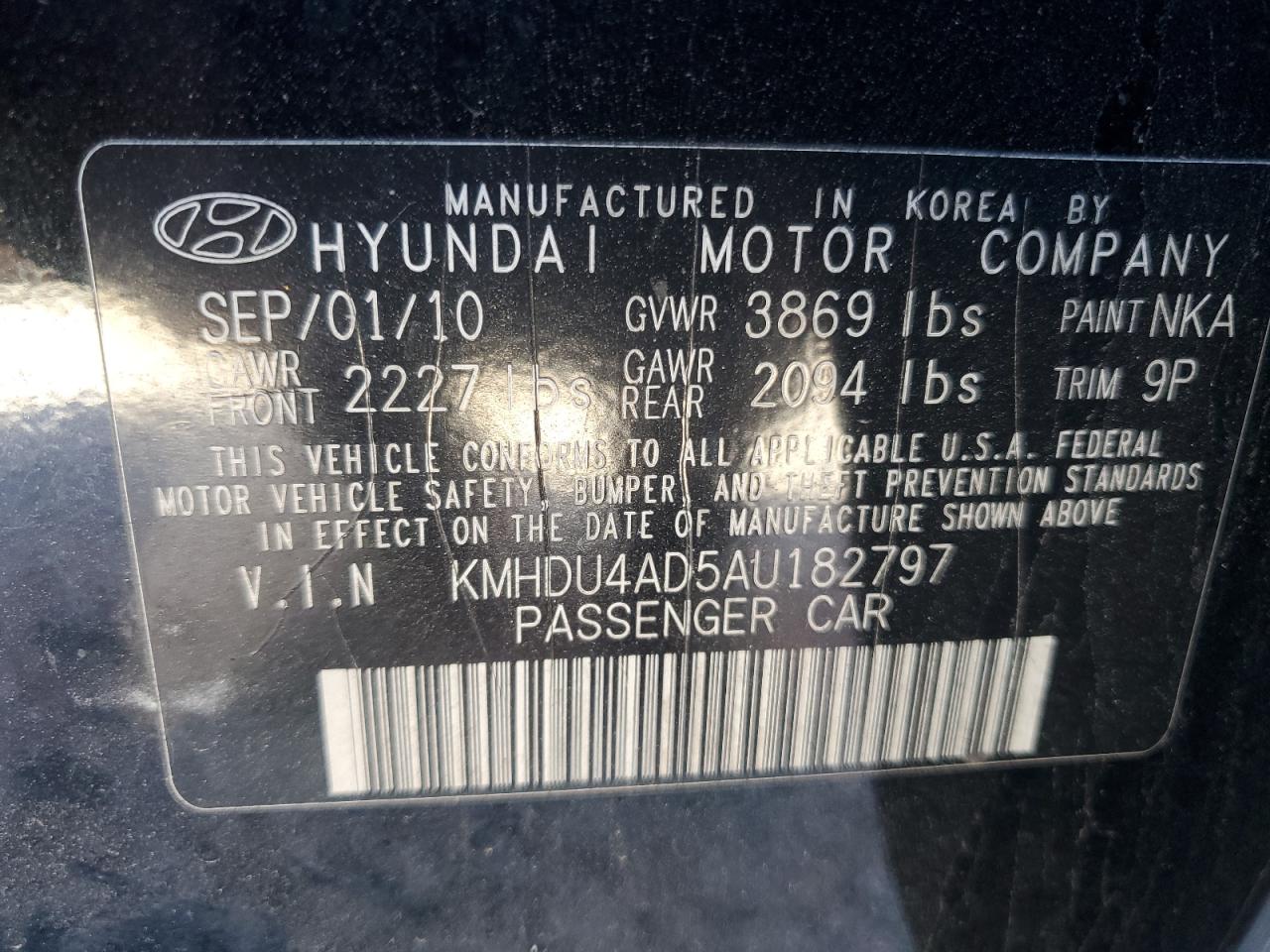 2010 Hyundai Elantra - Image 12