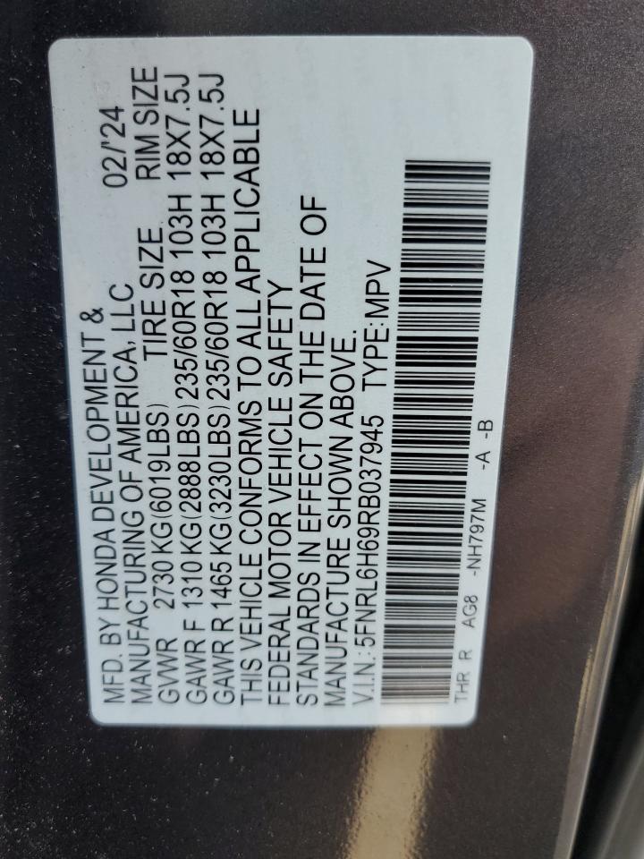 2024 Honda Odyssey - Image 14