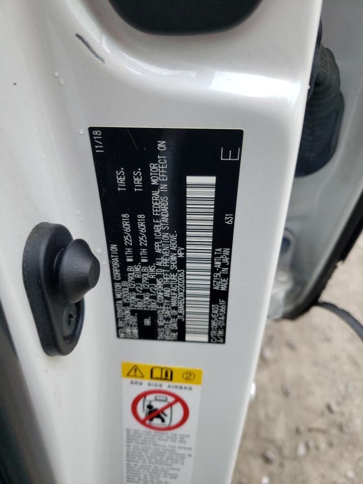 2019 Lexus Nx 300 Base VIN: JTJBARBZXK2202063 Lot: 48910505
