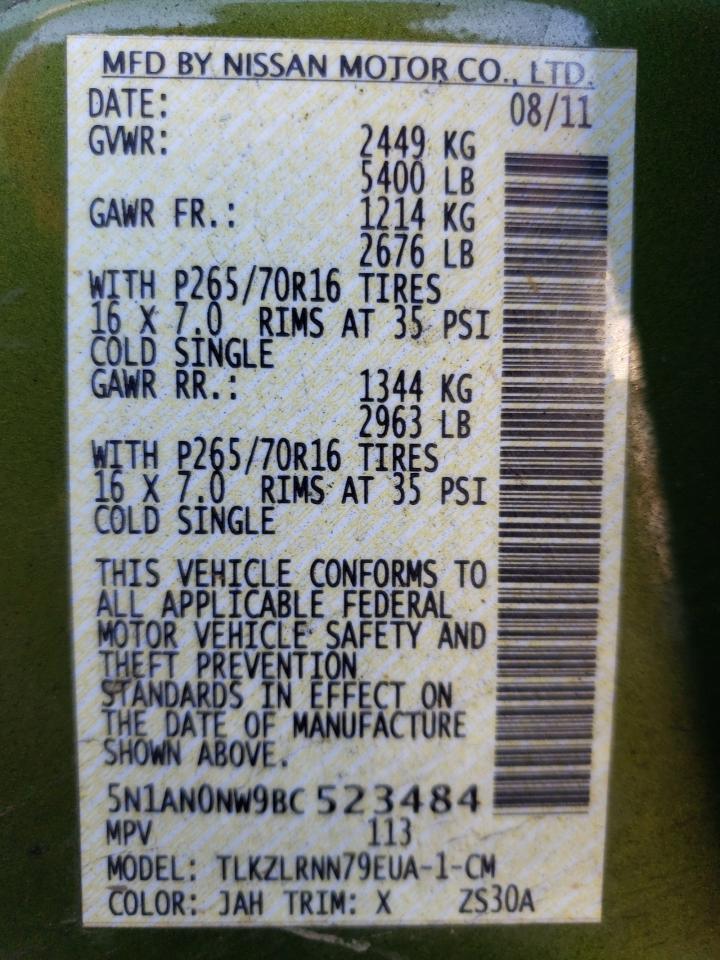 2011 Nissan XTerra - Image 15
