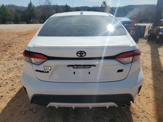  TOYOTA COROLLA 2022 Белый