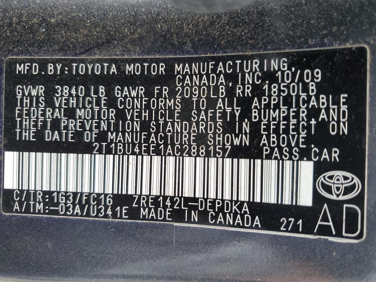 2010 Toyota Corolla - Image 12