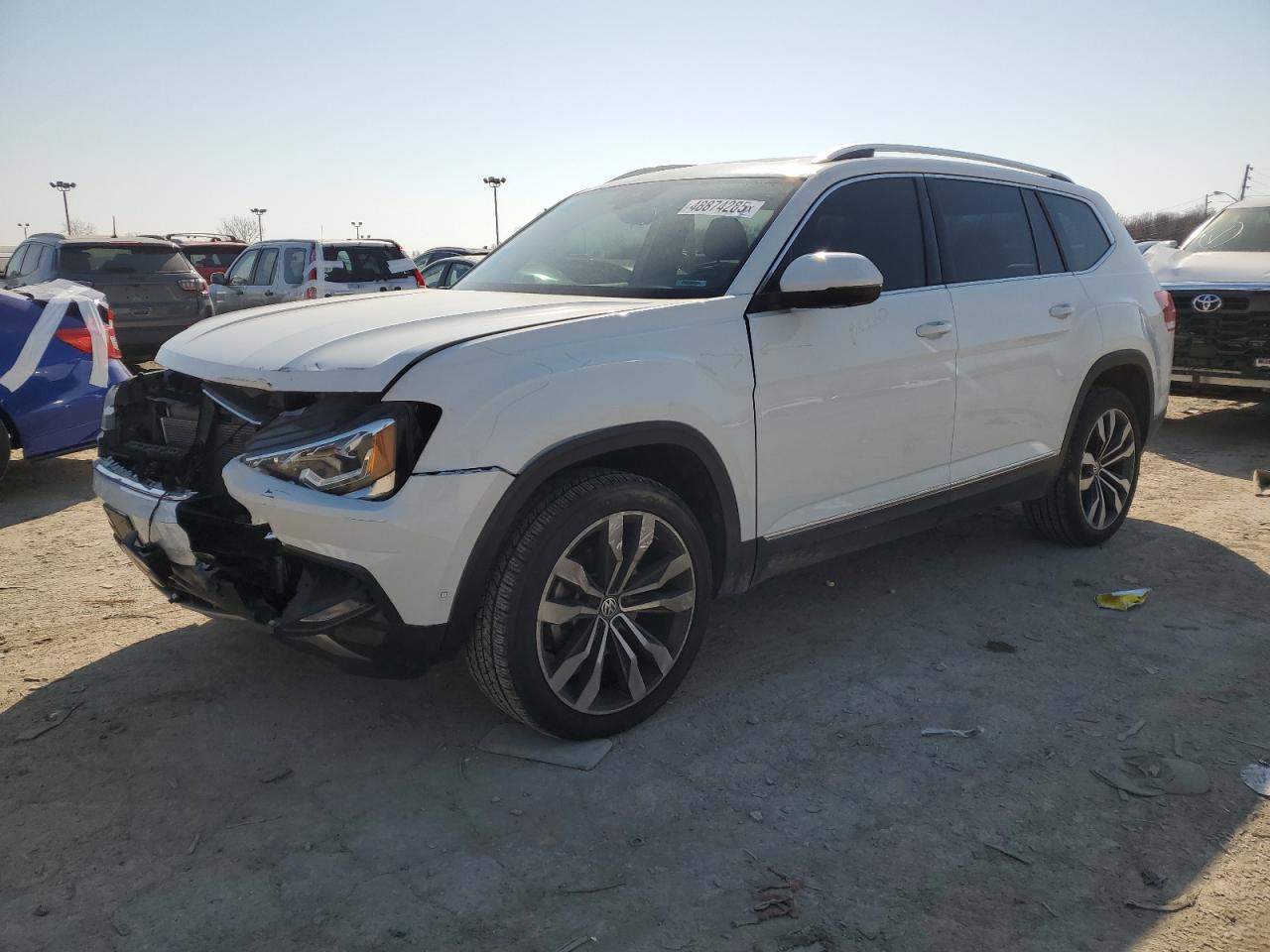 2019 Volkswagen Atlas Sel Premium იყიდება Indianapolis-ში, IN - Front End