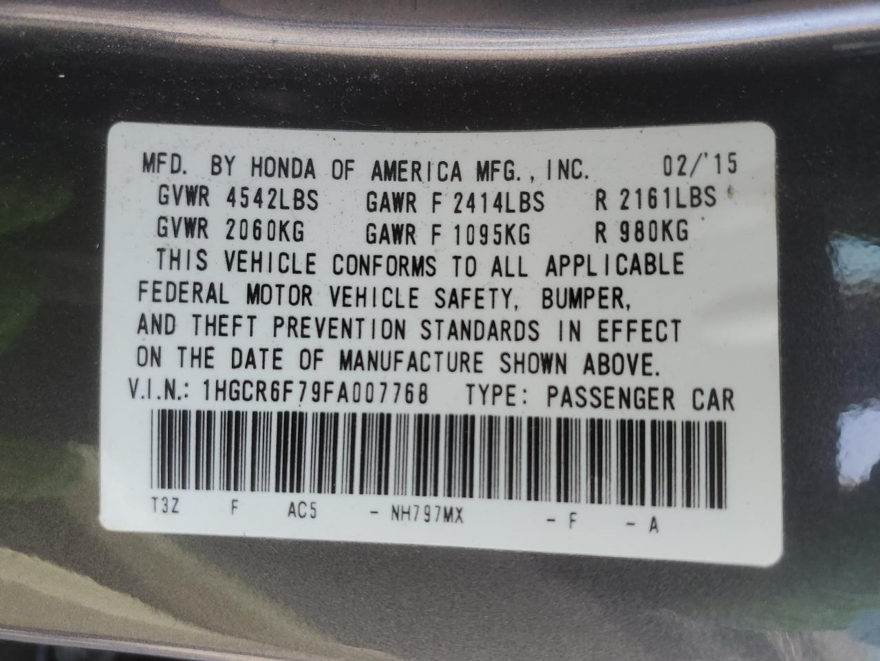 2015 Honda Accord - Image 14