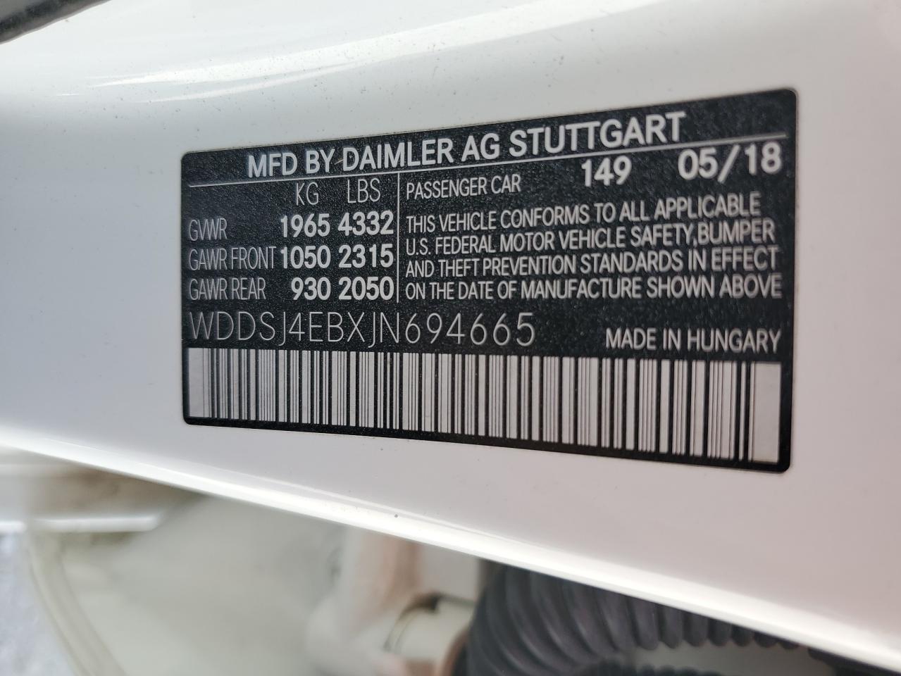 2018 Mercedes-Benz CLA-klasse - Image 12