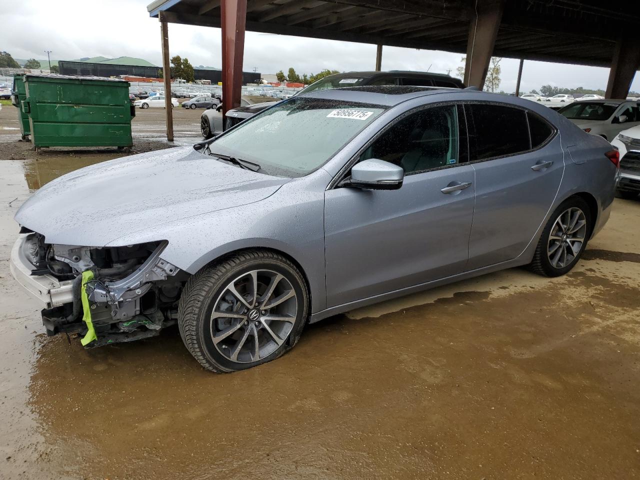 2015 Acura Tlx Tech იყიდება American Canyon-ში, CA - Front End