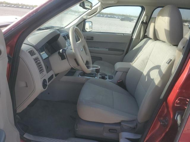  FORD ESCAPE 2012 Czerwony