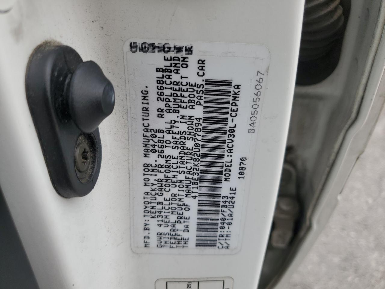 2002 Toyota Camry - Image 13