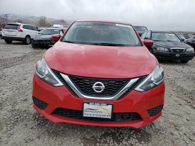  NISSAN SENTRA 2018 Червоний