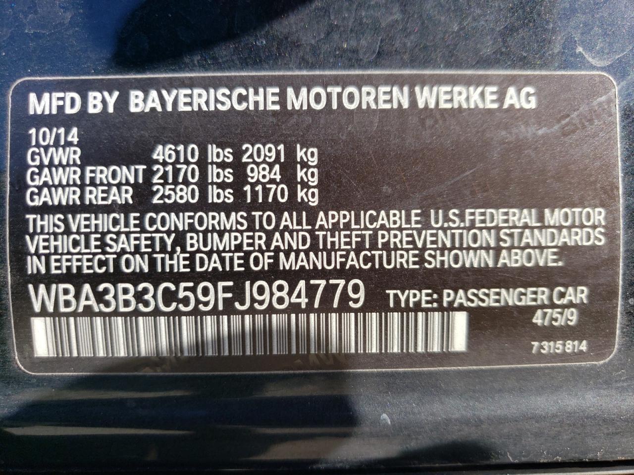 2015 BMW 3er - Image 13