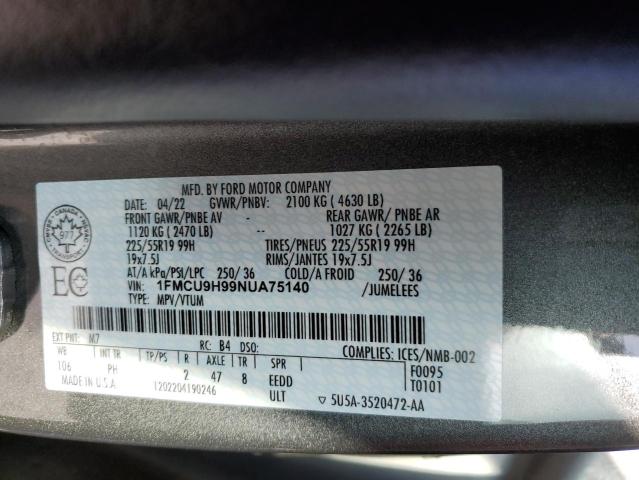 2022 FORD ESCAPE SEL