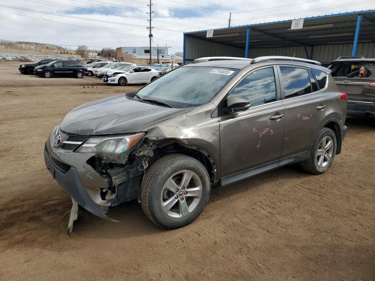 2015 Toyota Rav4 Xle იყიდება Colorado Springs-ში, CO - Front End