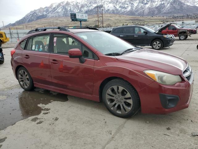  SUBARU IMPREZA 2014 Bordowy