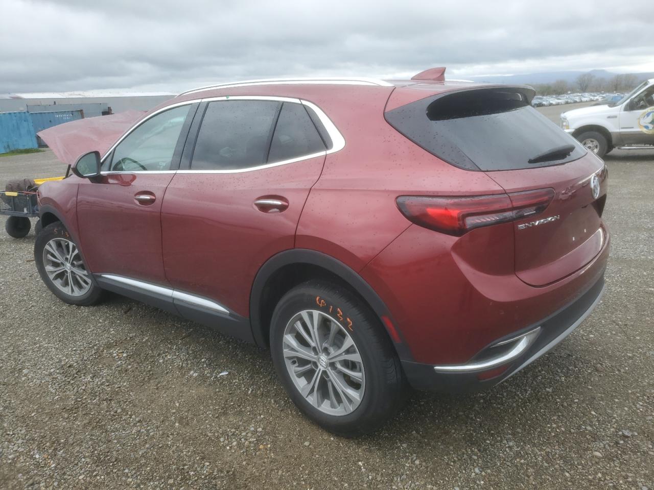 2023 Buick Envision Preferred red null gasoline LRBAZLR45PD036074 photo #3