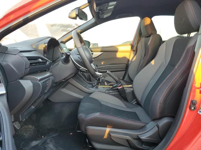  SUBARU WRX 2023 Czerwony