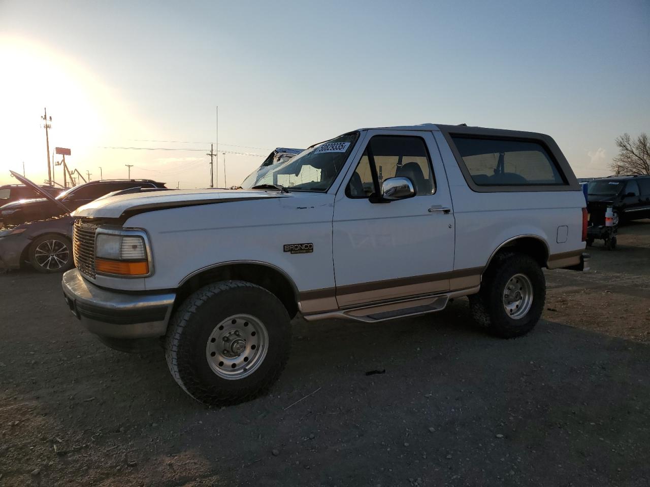 1996 Ford Bronco U100 للبيع في Greenwood، NE - Rollover