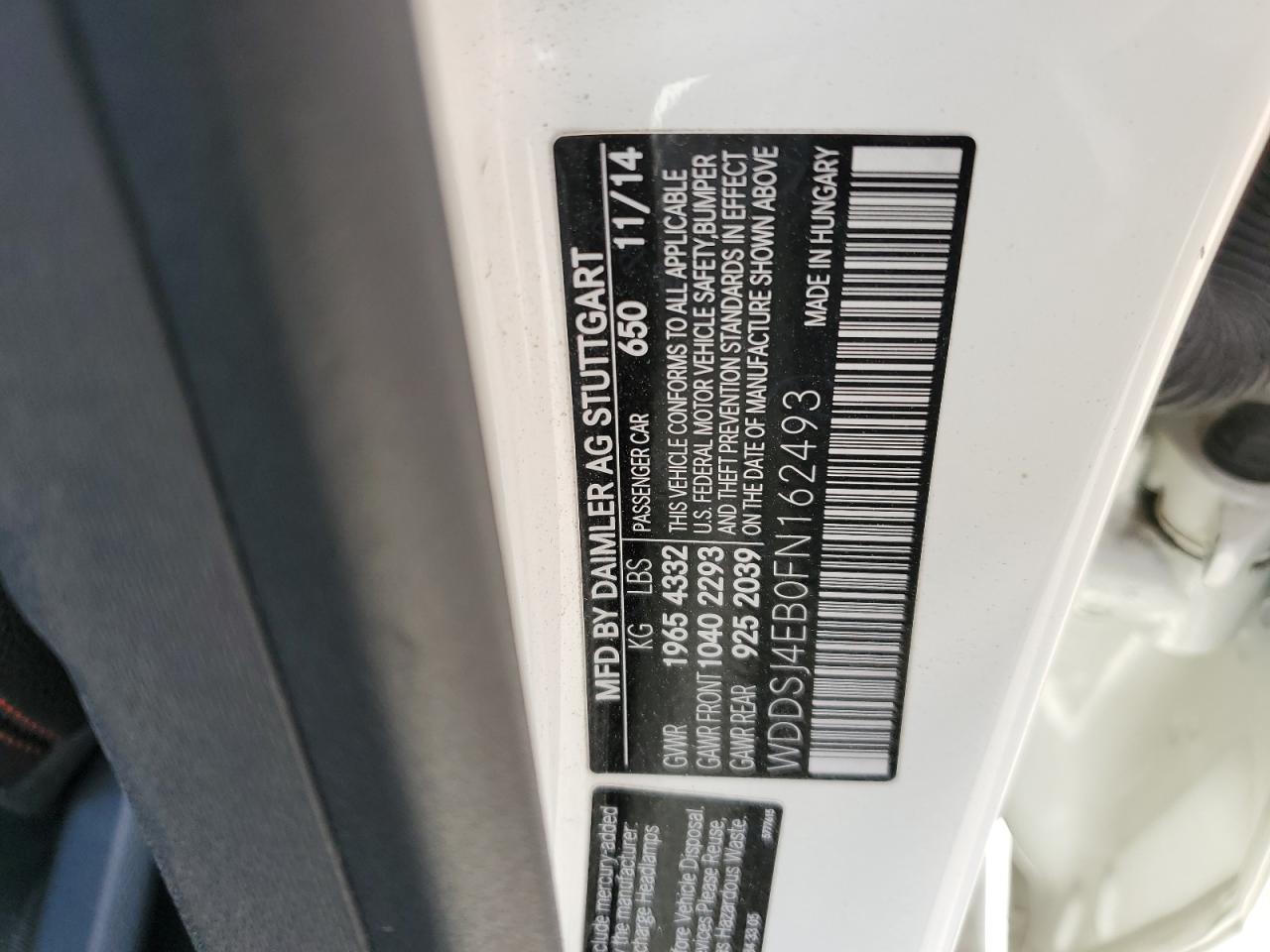 2015 Mercedes-Benz CLA-klasse - Image 13