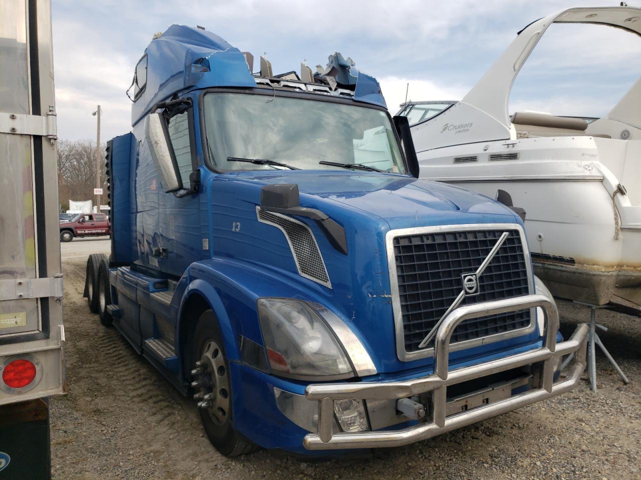 2016 Volvo Vn Semi Truck en Venta en Glassboro, NJ - Top/Roof
