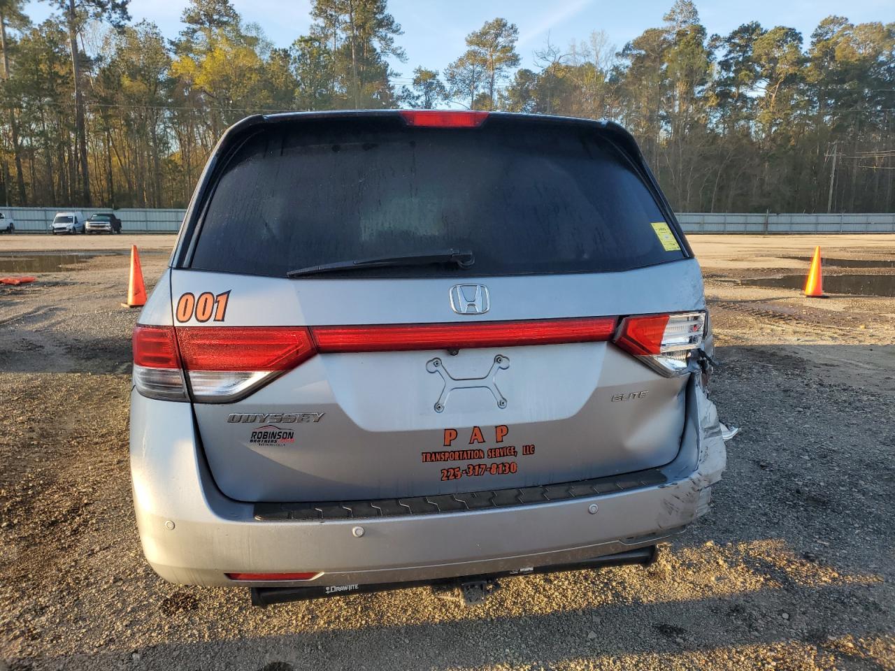 2016 Honda Odyssey Touring VIN: 5FNRL5H92GB010748 Lot: 48997425
