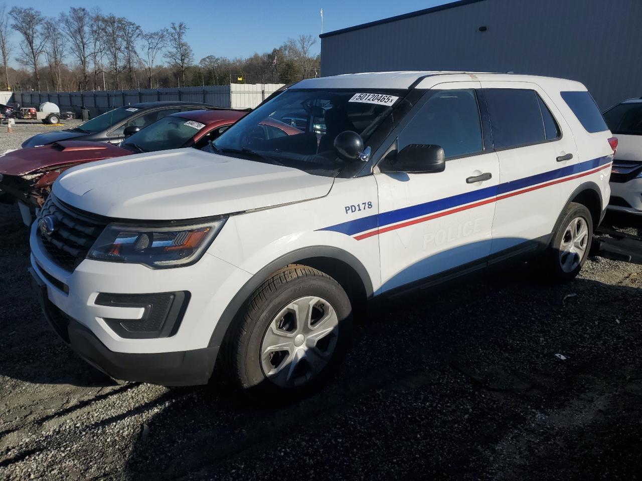 2019 Ford Explorer Police Interceptor zu verkaufen in Spartanburg, SC - Side