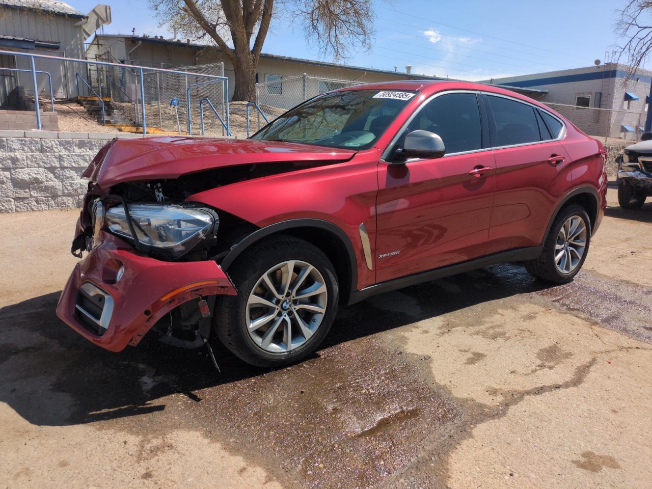 2018 Bmw X6 Xdrive50I за продажба в Albuquerque, NM - Front End