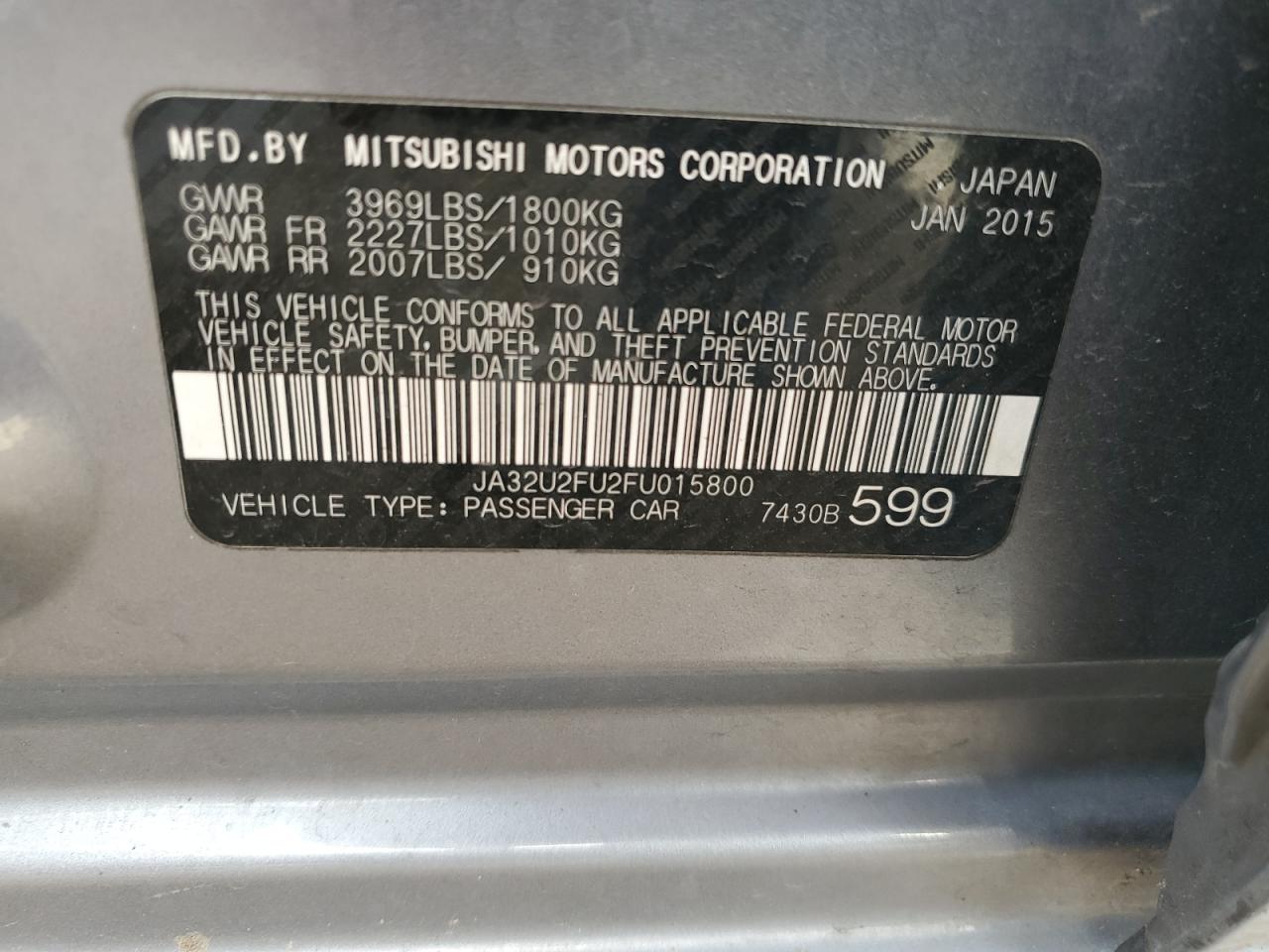 2015 Mitsubishi Lancer - Image 14