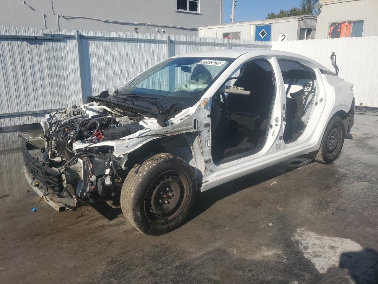 2021 Nissan Sentra S en Venta en Opa Locka, FL - Stripped