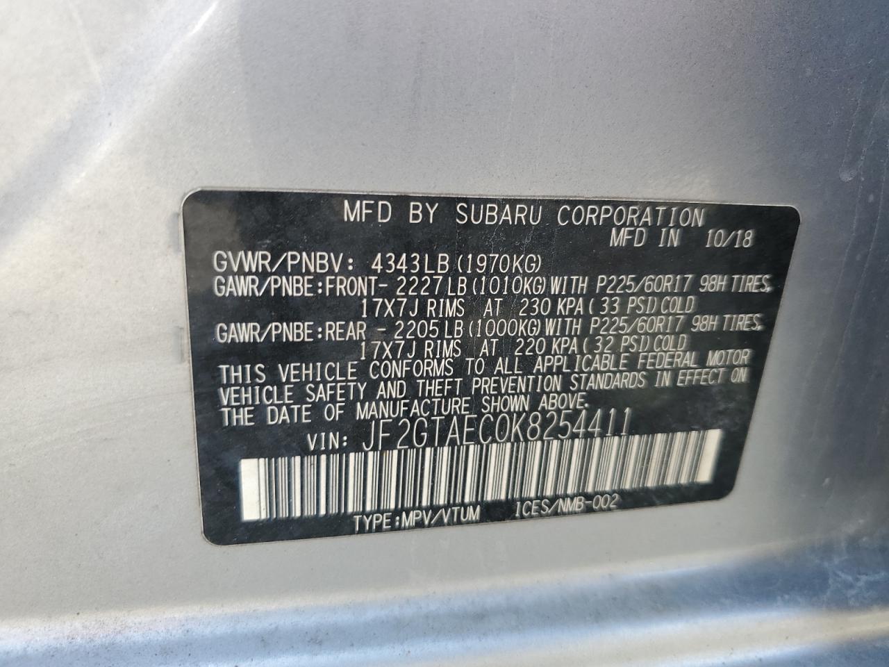 2019 Subaru XV - Image 13