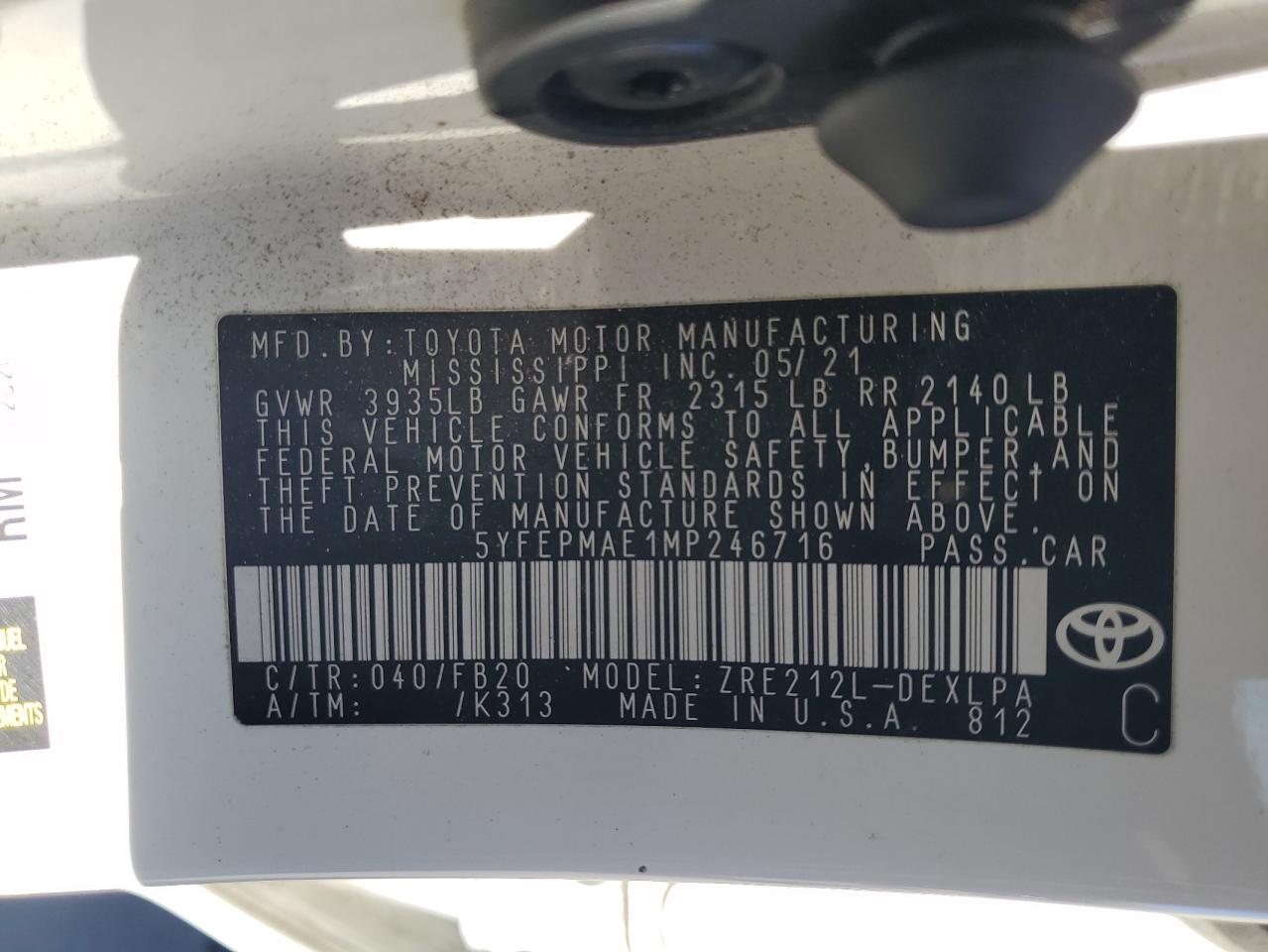 2021 Toyota Corolla - Image 13