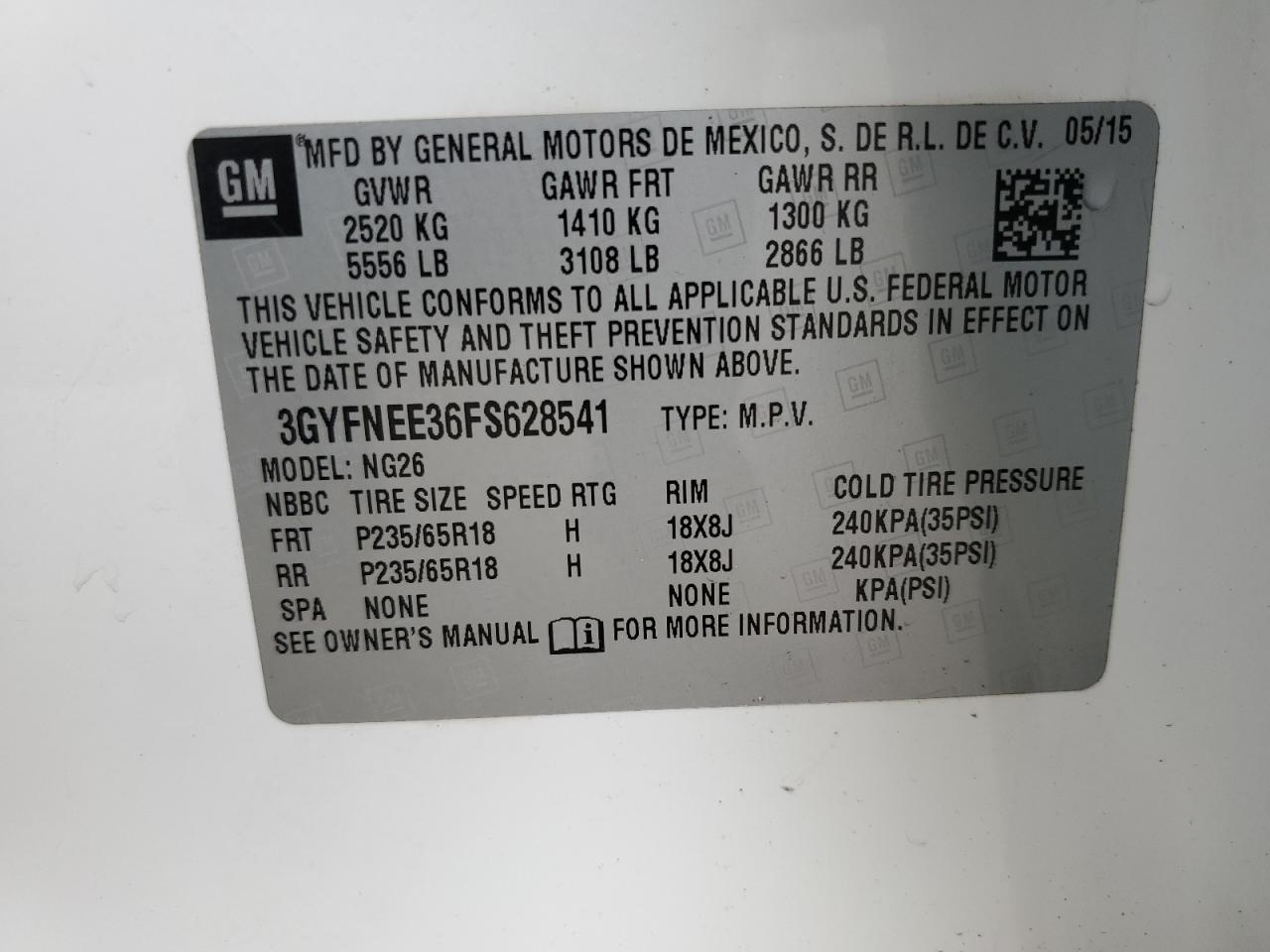 2015 Cadillac SRX - Image 13