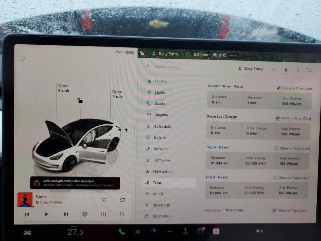 2023 TESLA MODEL 3 