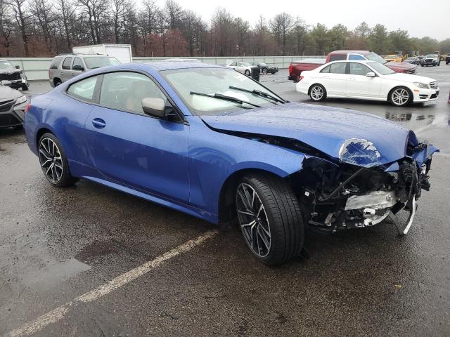  BMW M4 2021 Синий