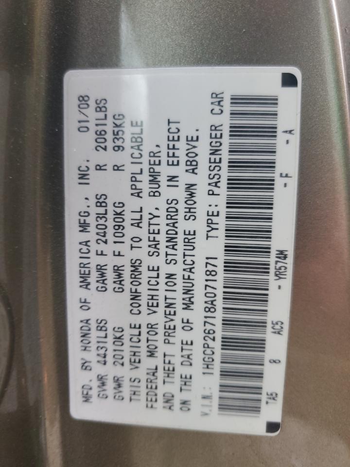 2008 Honda Accord - Image 12