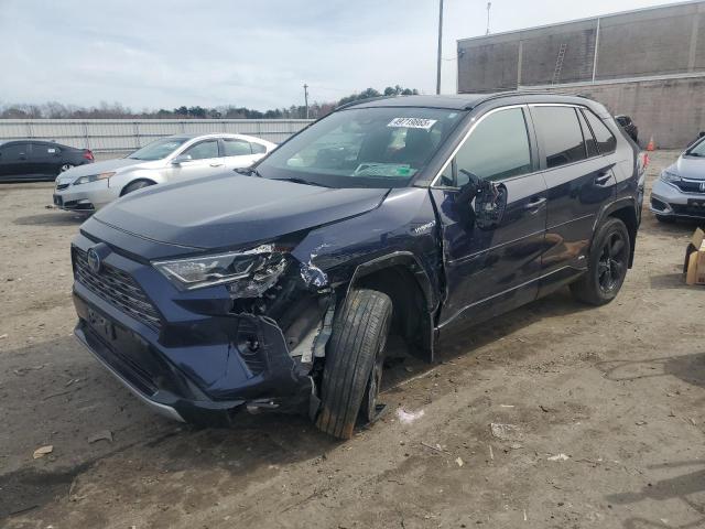  TOYOTA RAV4 2021 Синий