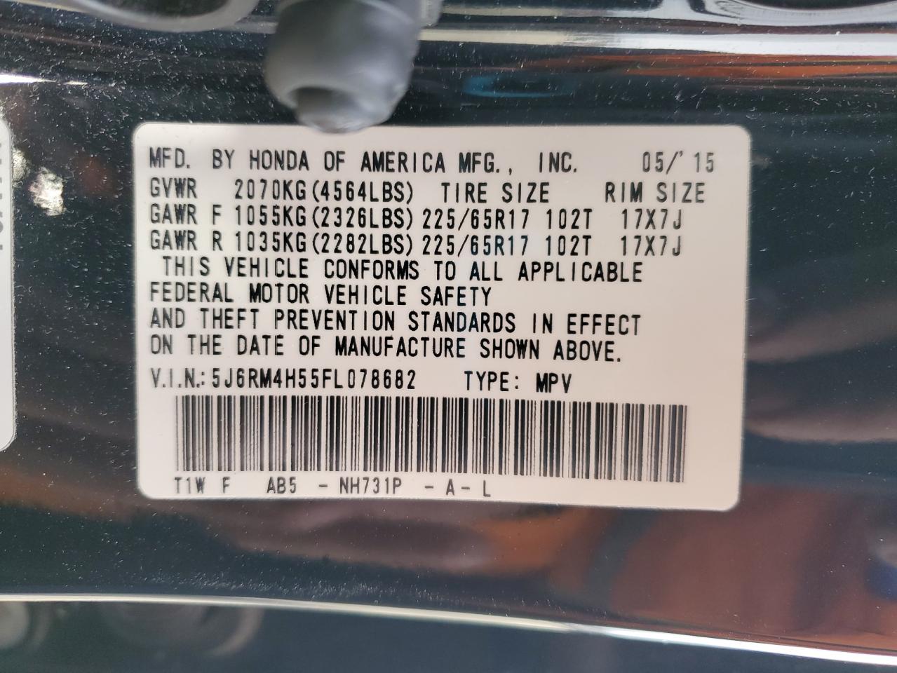 2015 Honda CR-V - Image 13