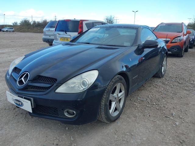 2009 MERCEDES BENZ SLK 200 KO for sale at Copart BRISTOL