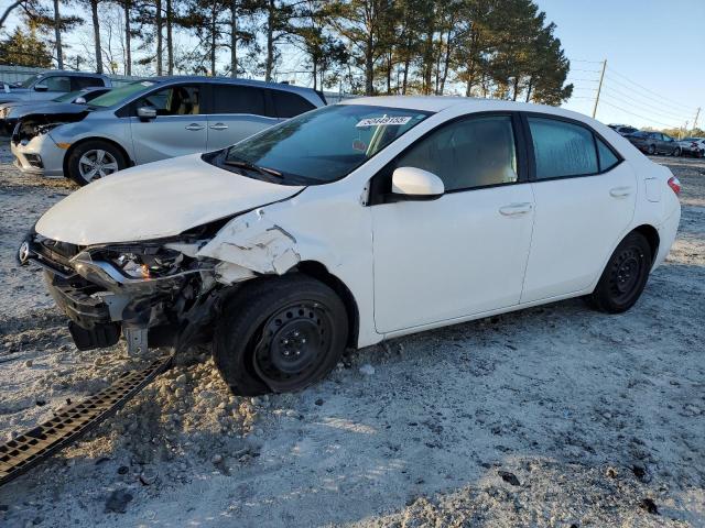  TOYOTA COROLLA 2016 White