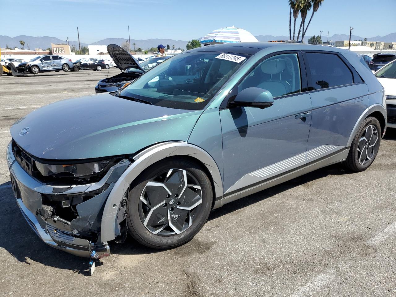 2024 Hyundai Ioniq 5 Limited на продаже в Van Nuys, CA - Front End