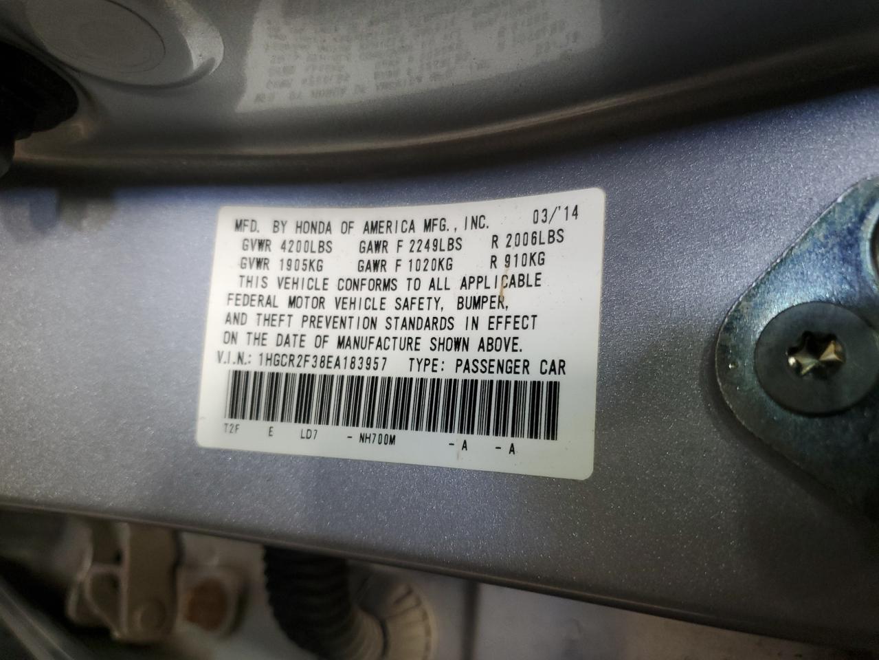 2014 Honda Accord - Image 14