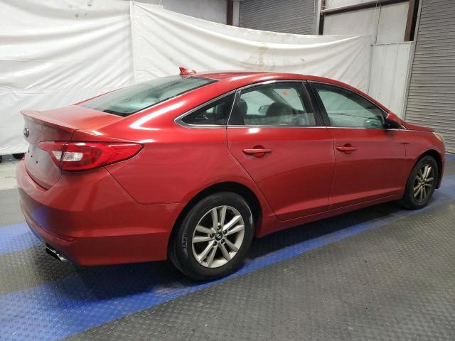  HYUNDAI SONATA 2017 Czerwony