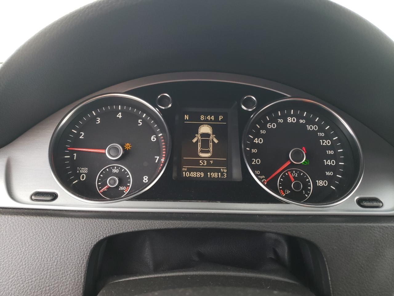 2013 Volkswagen Cc Luxury VIN: WVWRP7ANXDE525579 Lot: 49731825