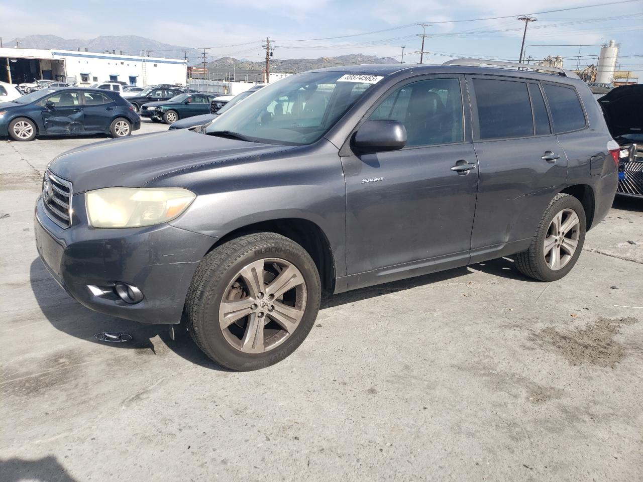 2009 Toyota Highlander Sport იყიდება Sun Valley-ში, CA - Minor Dent/Scratches