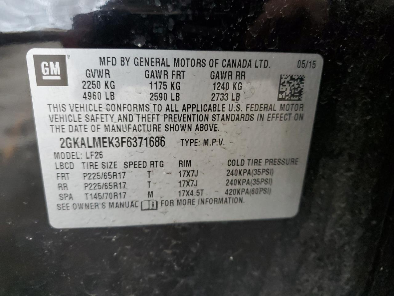 2015 GMC Terrain - Image 13