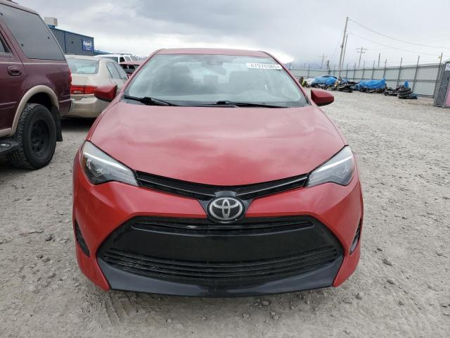  TOYOTA COROLLA 2017 Red